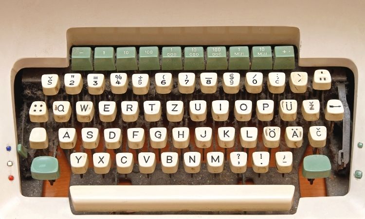 nuevos teclados imitando máquina de escribir